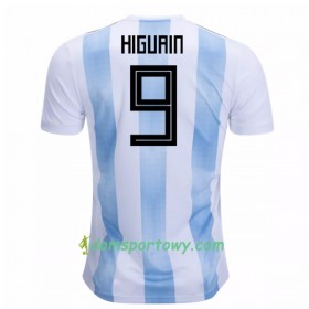 Koszulka Argentyna Higuain 9 Domowe Koszulki Piłkarskie Mistrzostwa Świata 2018